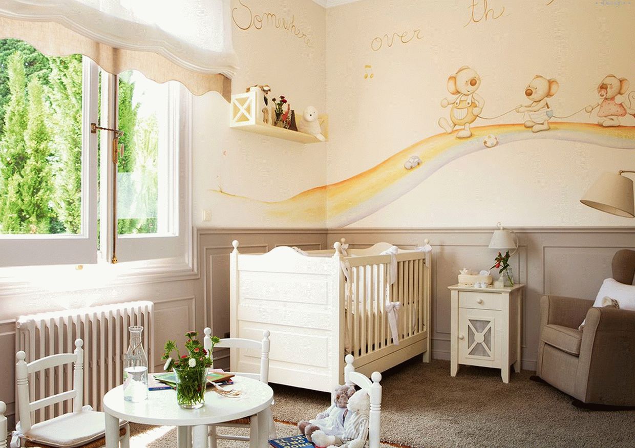 Design of a nursery for a newborn