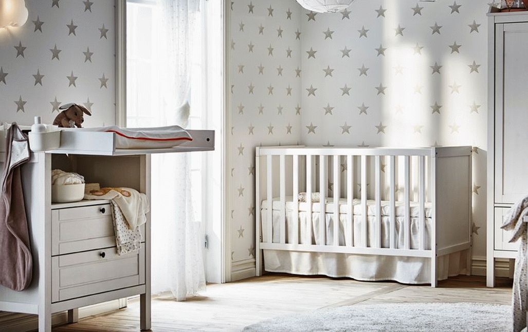 design of a nursery for a newborn