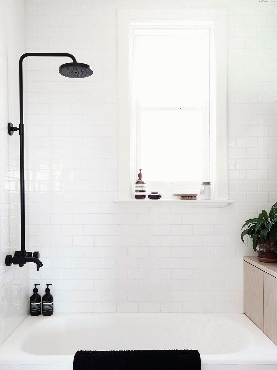 Scandinavian style bathroom