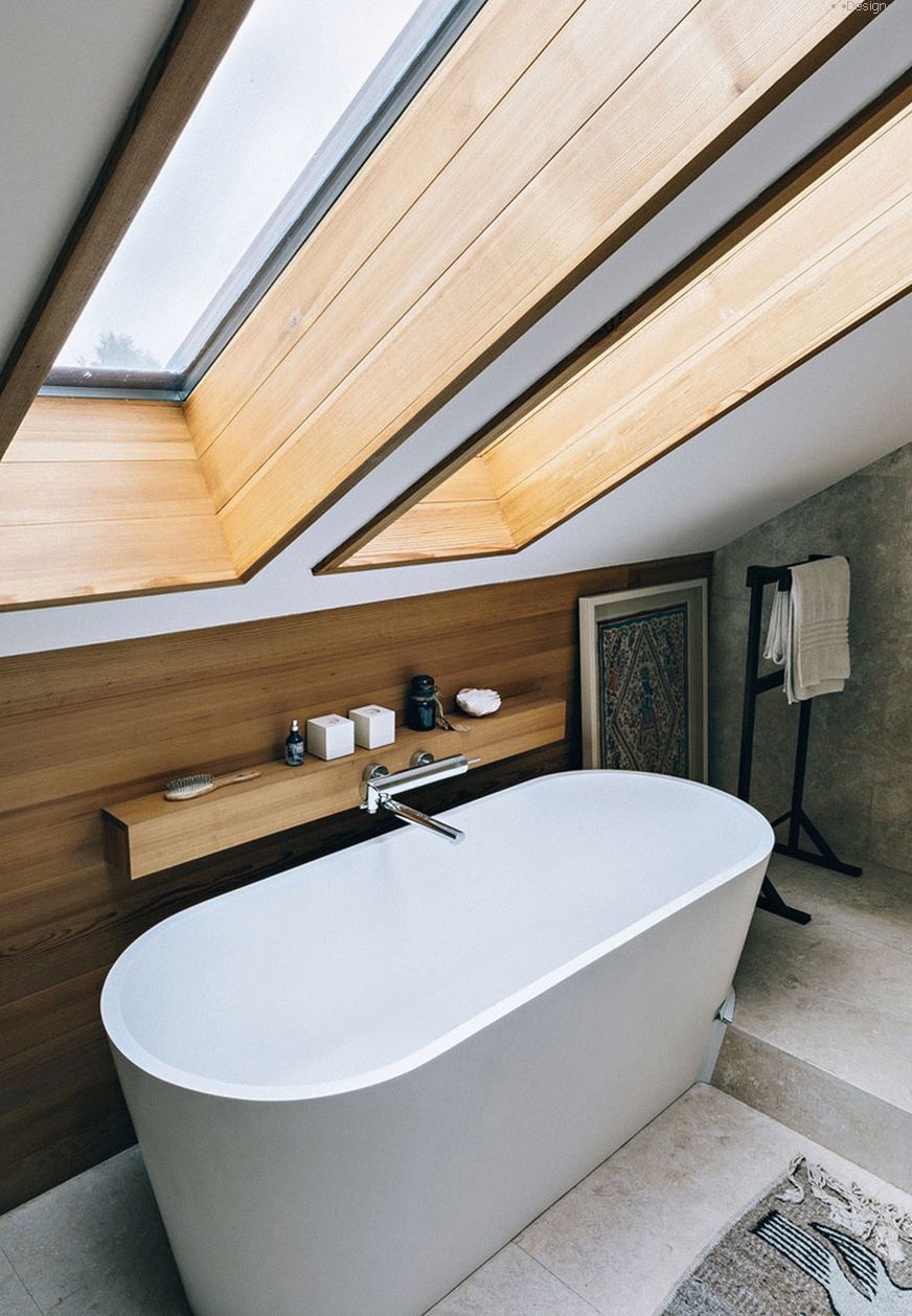 attic bathroom