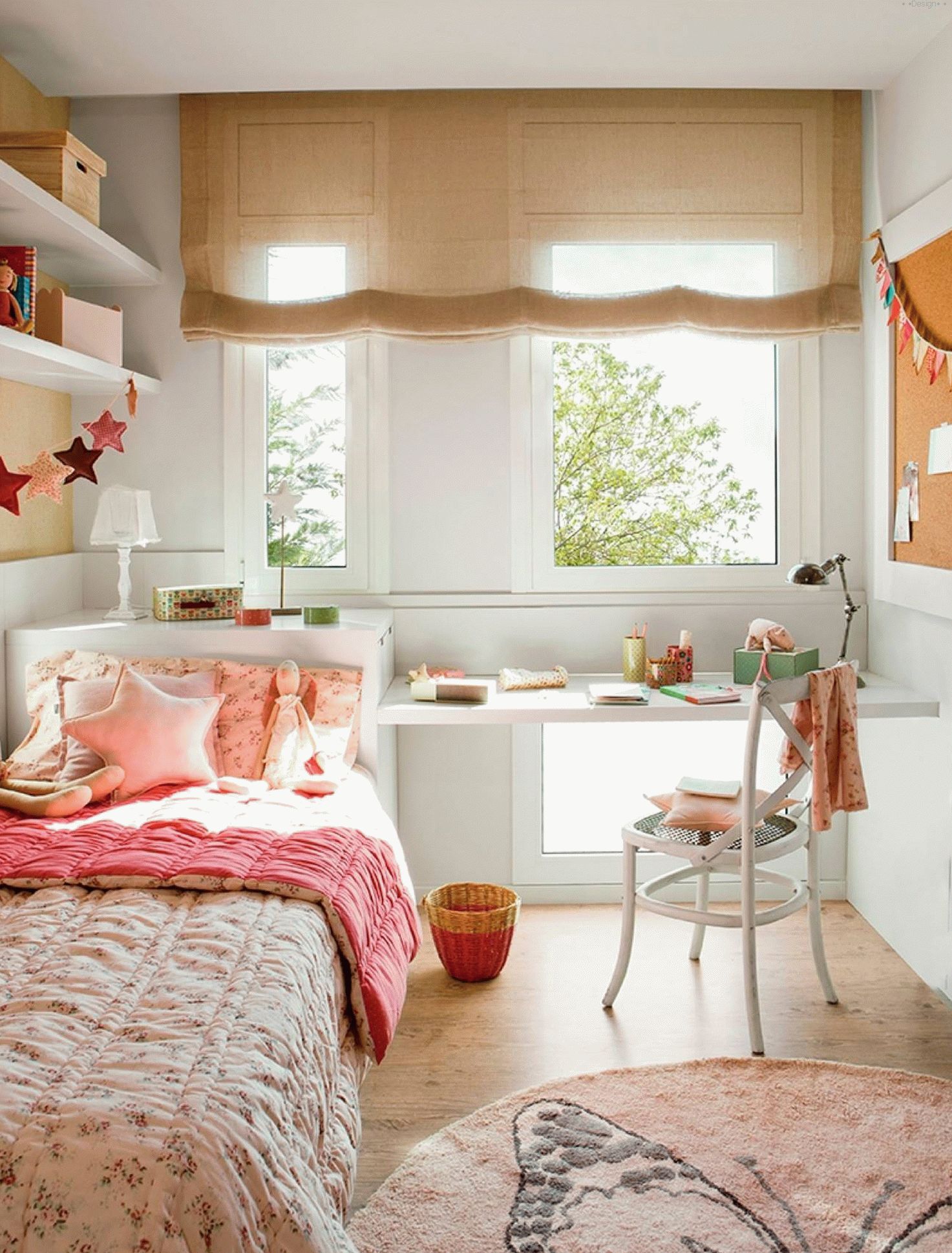 room for a girl in the style of provence