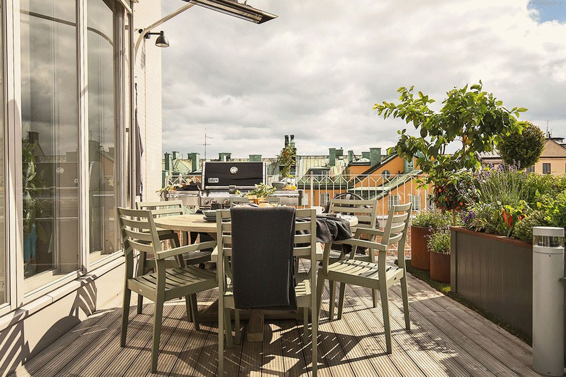 Beautiful open balcony