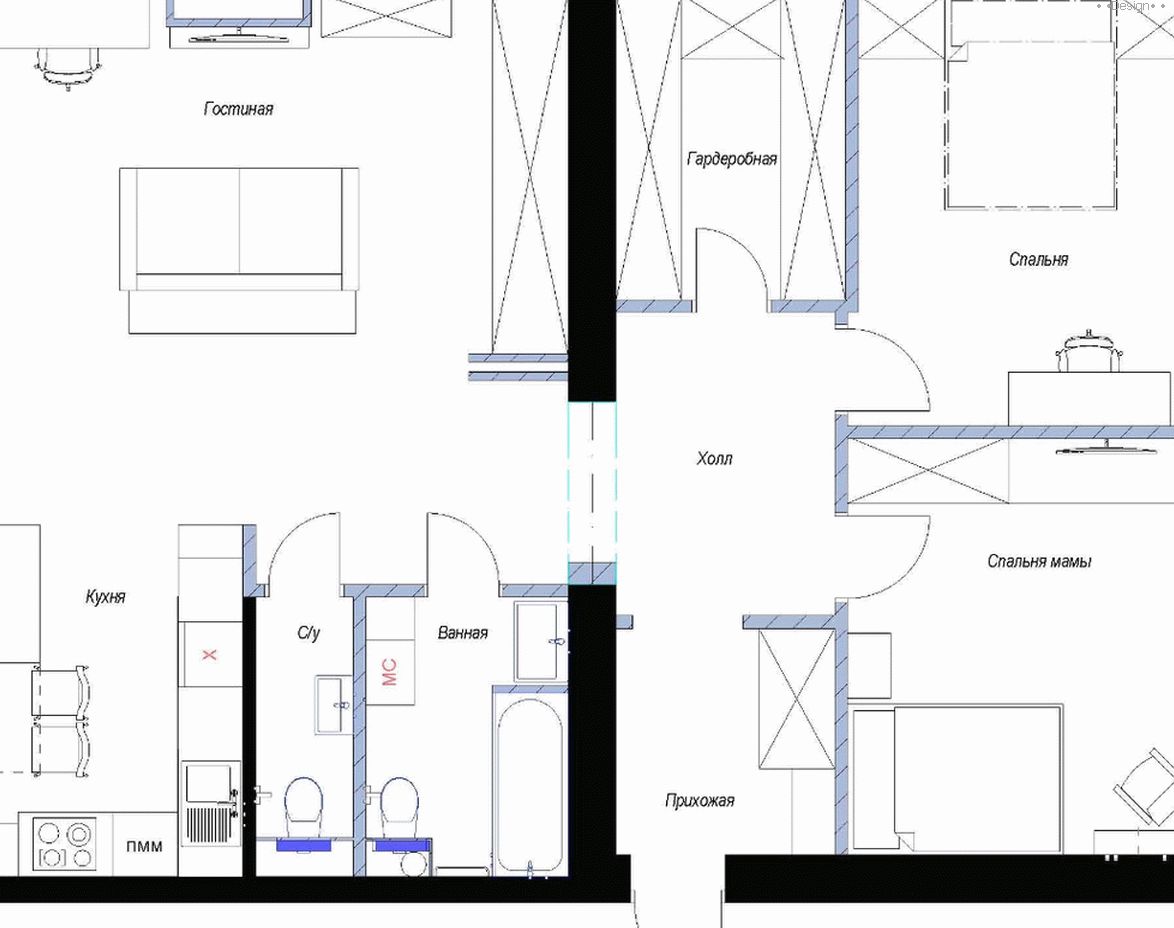 Apartment layout