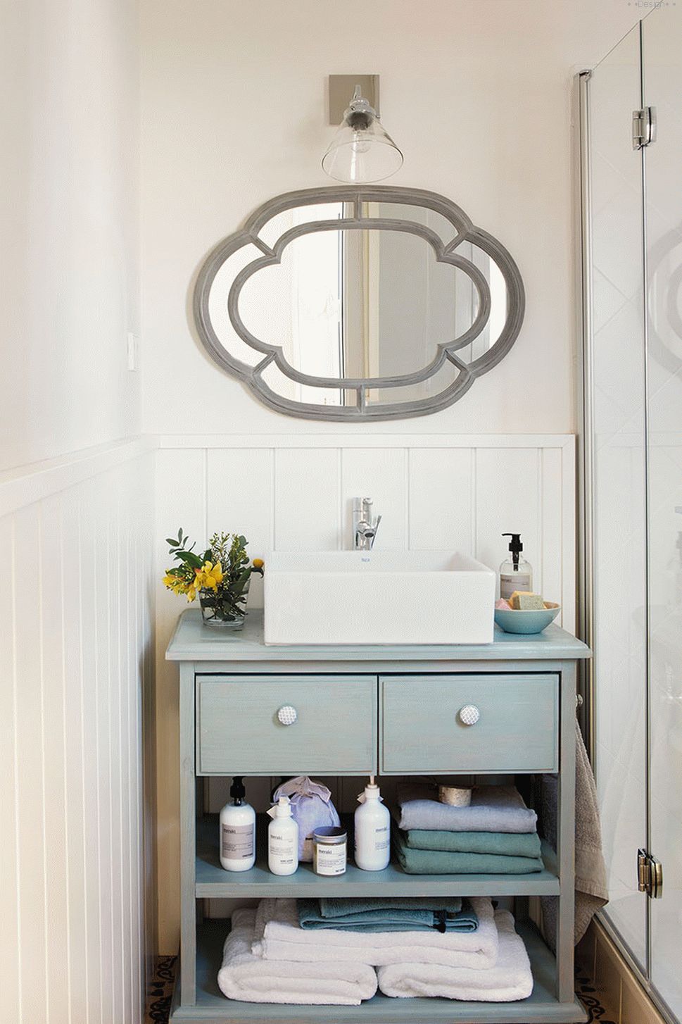 Beautiful bathroom in a classic style