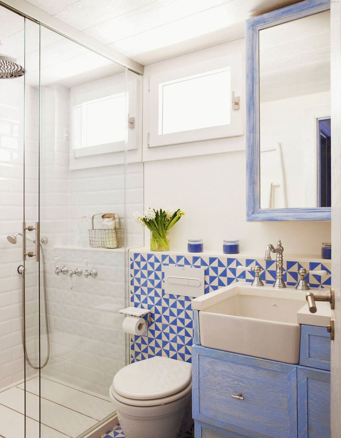 Provencal style bathroom design