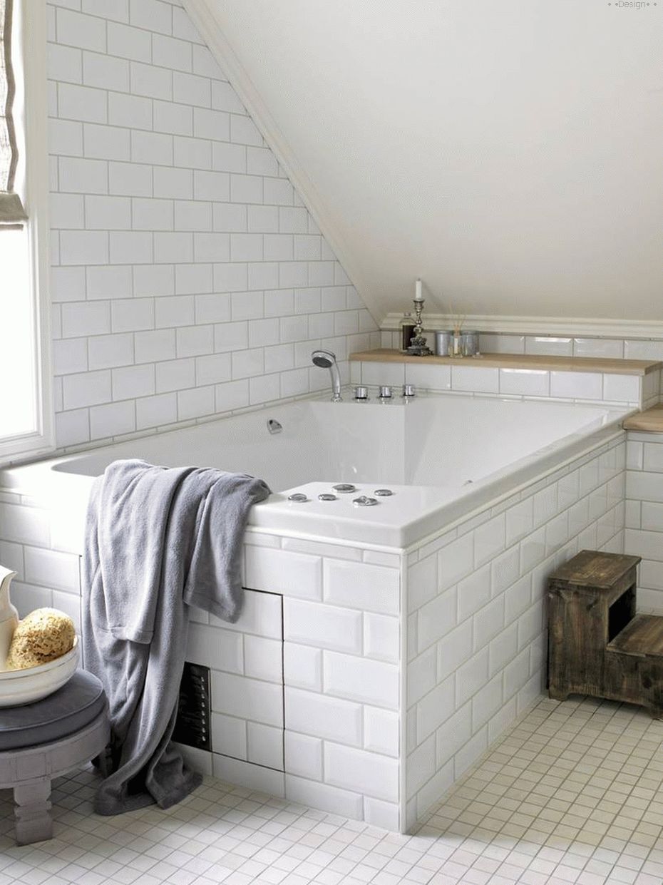 Attic bathroom