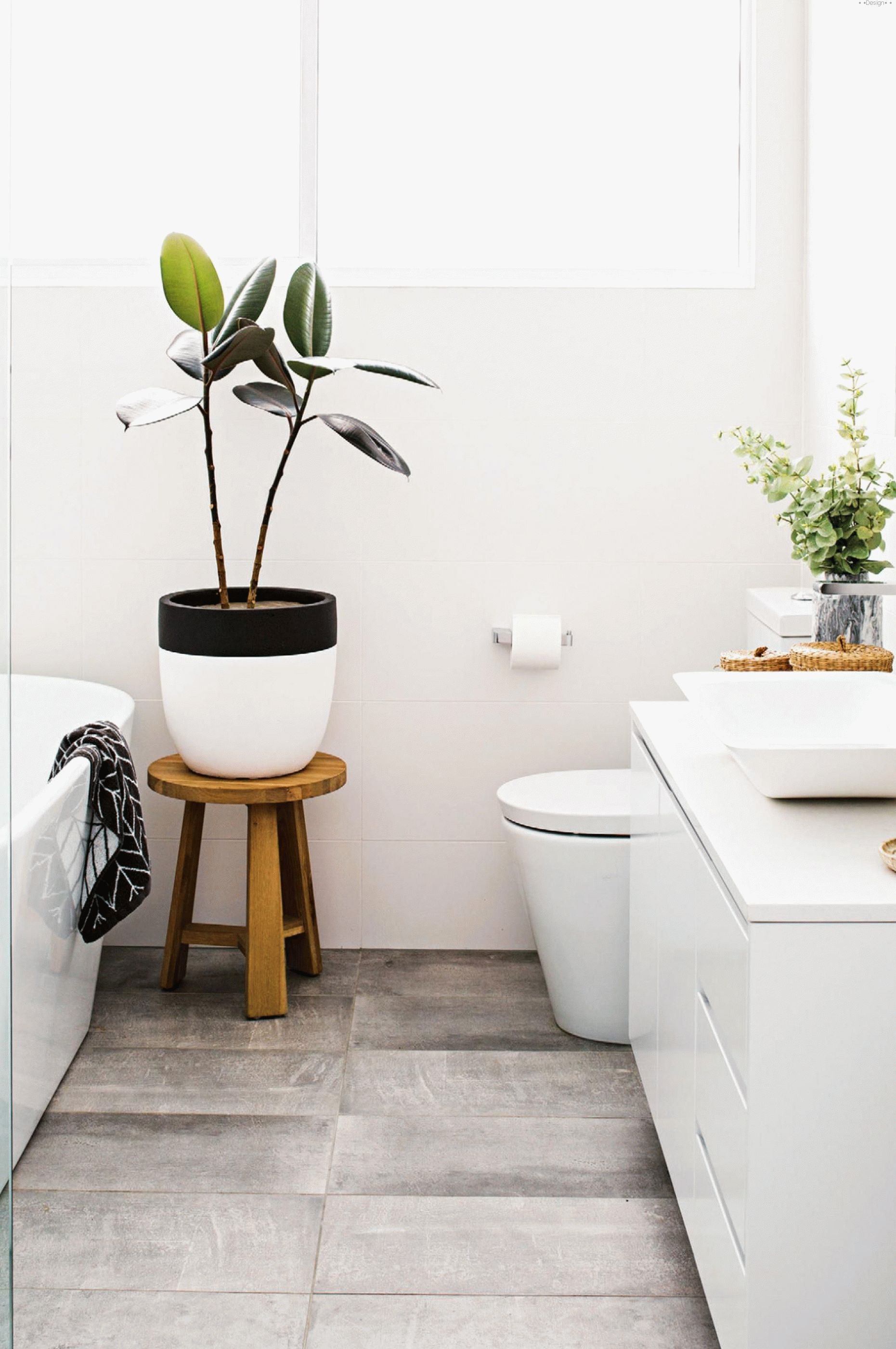 Scandinavian style bathroom