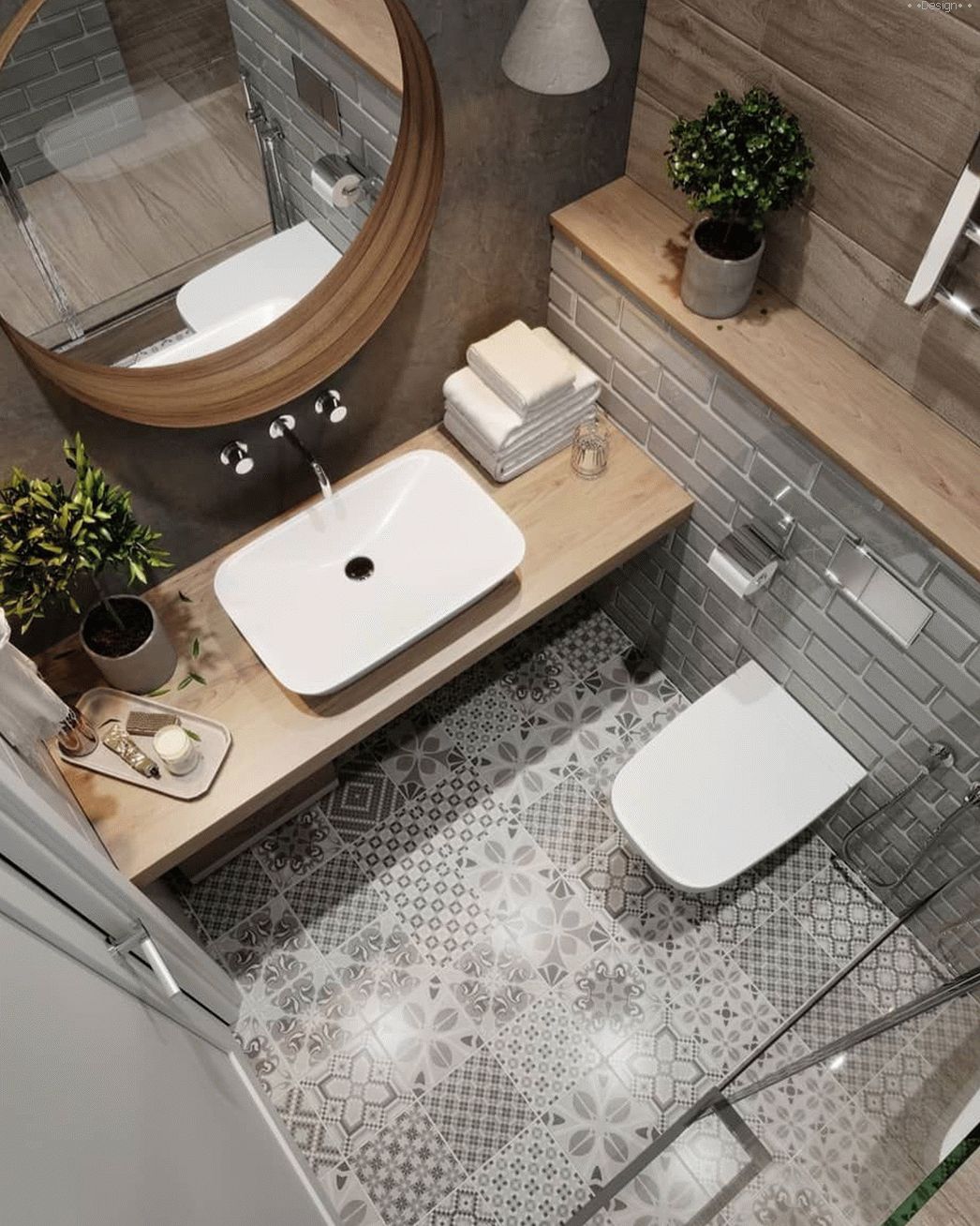 small bathroom 3 sq. meter design photo