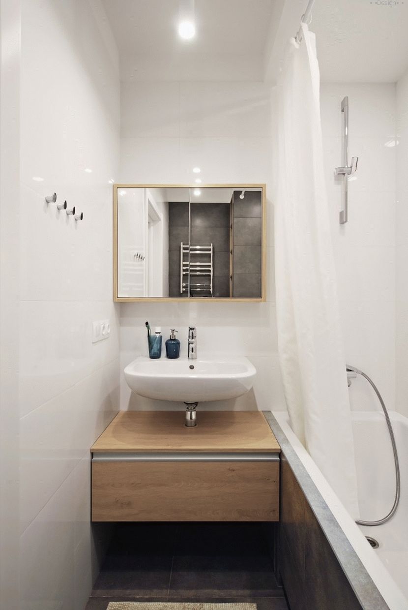 small bathroom 2 sq. meter design