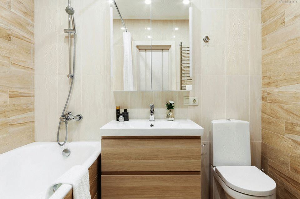 design of a small bathroom