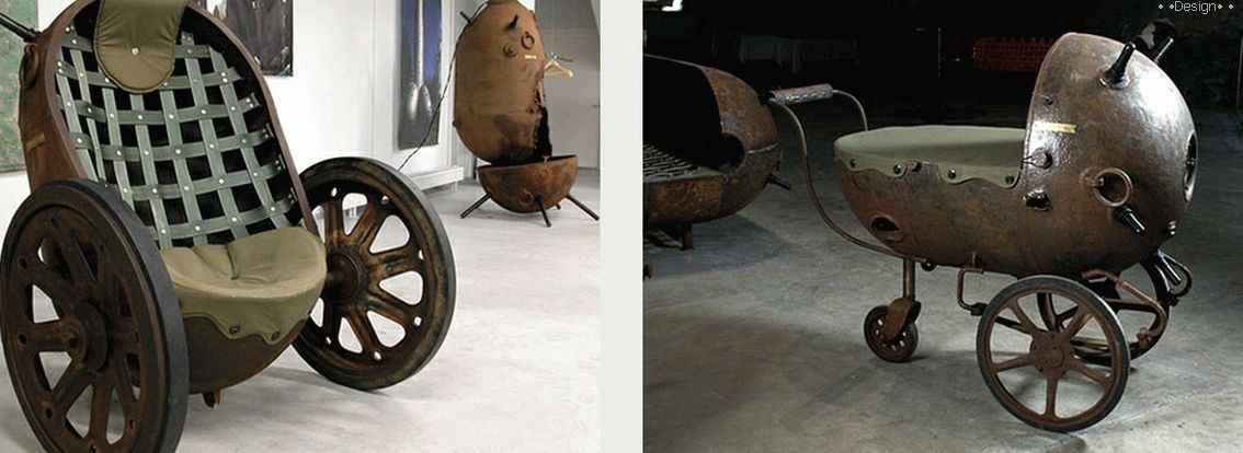 furniture from sea mines from mati karmin