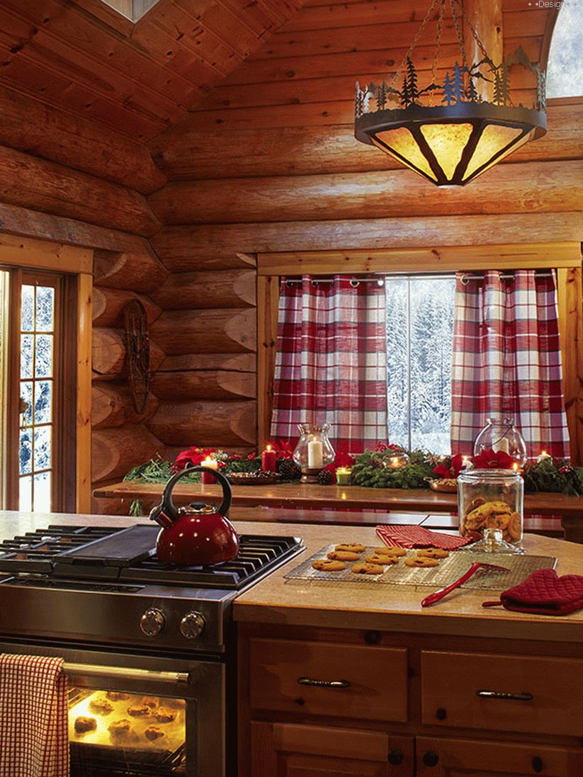 chalet kitchen