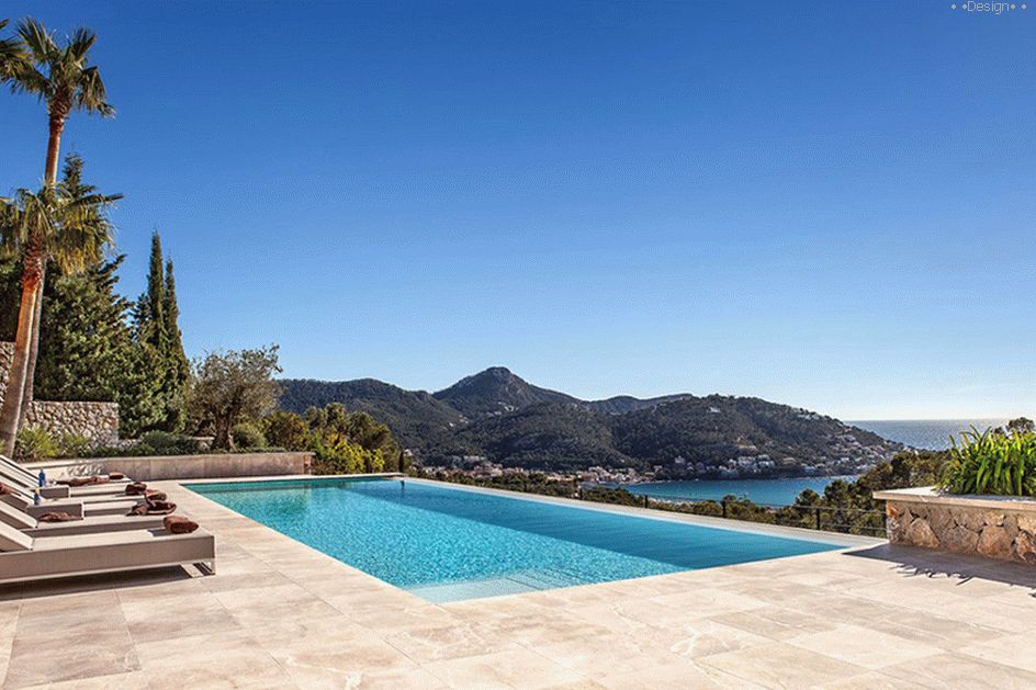 pool in a private house