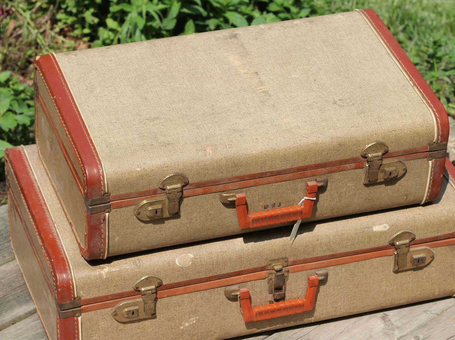 old suitcases